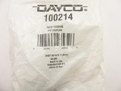 Dayco 100214 Hydraulic Crimp Fitting 45 Degree SAE Code 61 3/4'' Hose ID