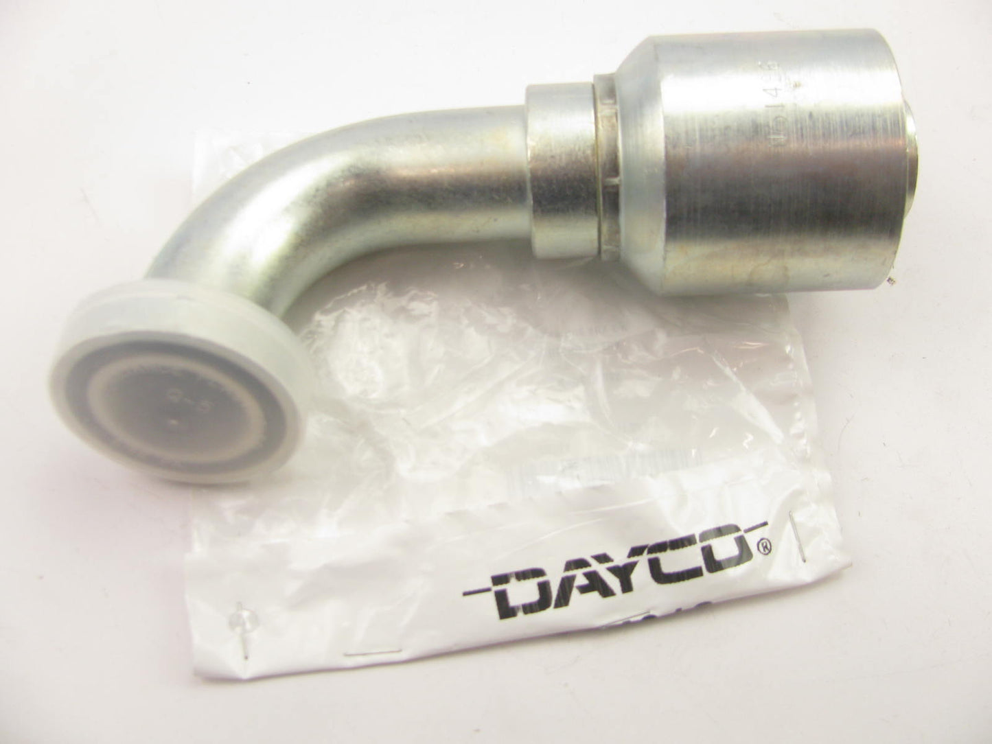 Dayco 100344 Hydraulic Crimp Fitting 90 Degree O-Ring SAE Code 61 1-1/4'' Hose ID