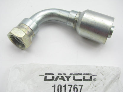 Dayco 101767 90 Deg Female Swivel 24 Deg Cone Hydraulic Fitting 3/4 Hose M26X1.5