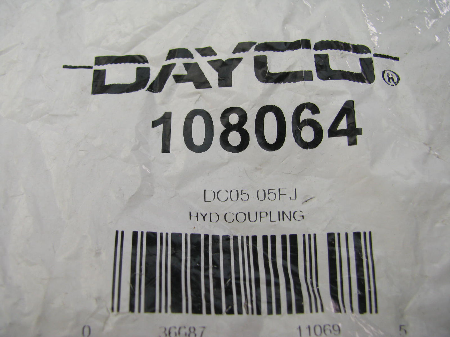 Dayco 108064 Hydraulic Coupling / Adapter Fitting