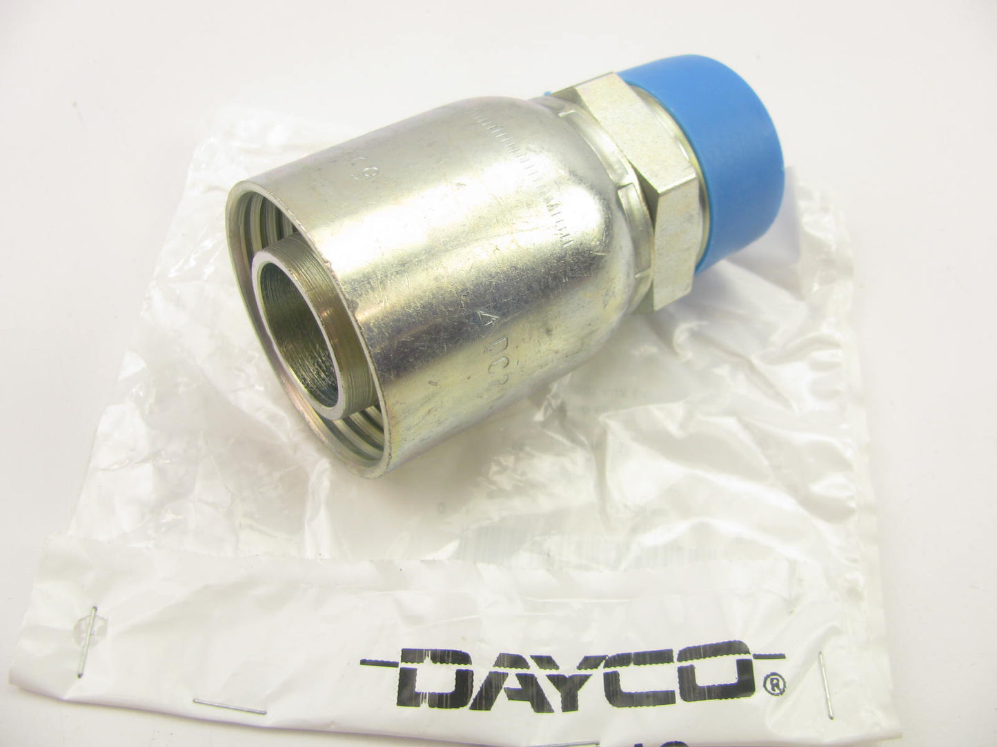 Dayco 108268 Hydraulic Crimp Fitting NPTF Male 1-1/4'' Hose ID 1.03'' Orifice