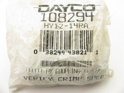 Dayco 108294 Hydraulic Crimp Fitting Male O-Ring Boss 3/4'' Hose ID