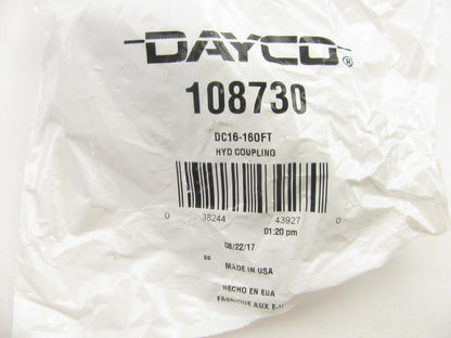 Dayco 108730 Hydraulic Crimp Fitting Female Swivel O-Ring Face Seal 1'' Hose ID