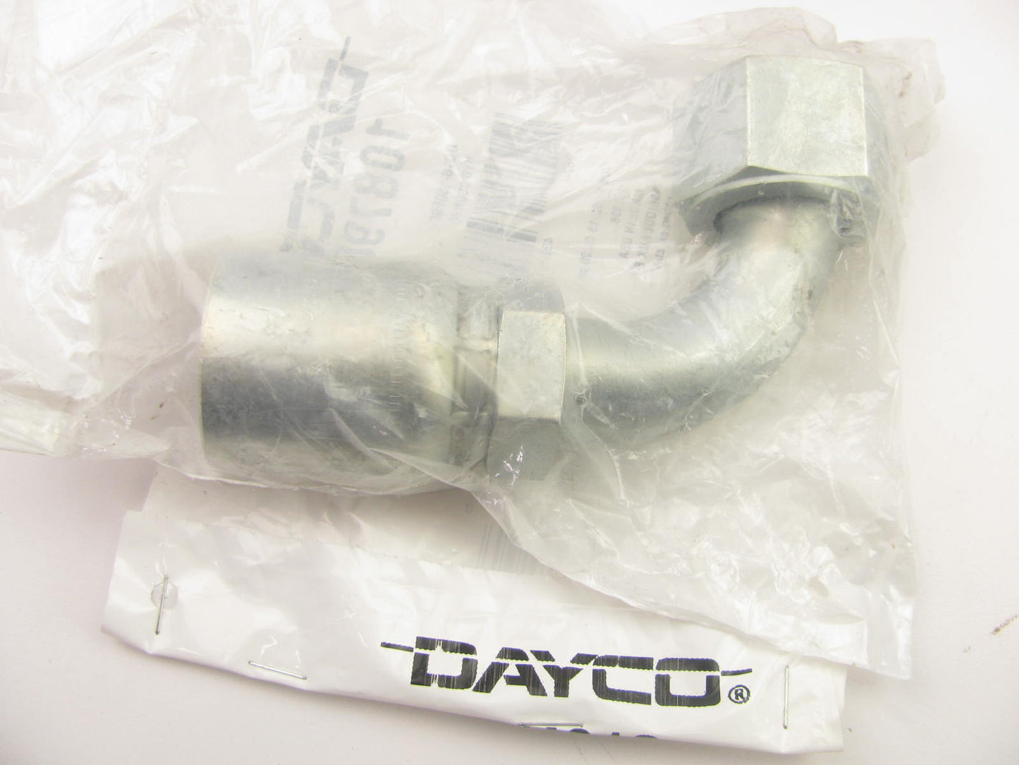 Dayco 108790 Hydraulic Crimp Fitting 90 Degree Female Swivel O-Ring 1'' Hose ID