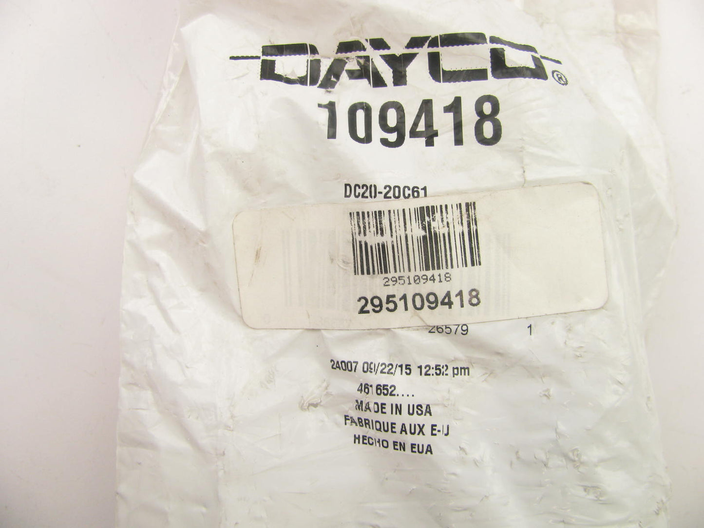 Dayco 109418 Hydraulic Crimp Fitting O-Ring Flange SAE Code 61 1-1/4'' Hose ID