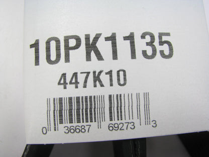 Dayco 10PK1135 Serpentine Belt - 35mm X 1135mm - 10 Ribs 447K10