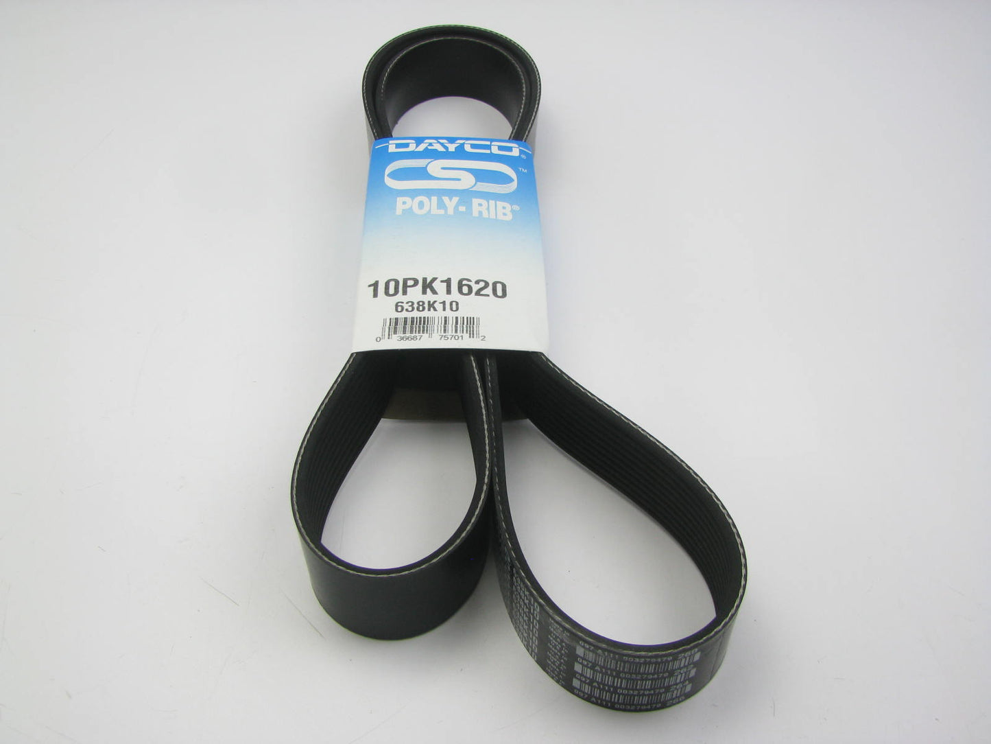 Dayco 10PK1620 Serpentine Belt - 36mm X 1620mm - 10 Ribs