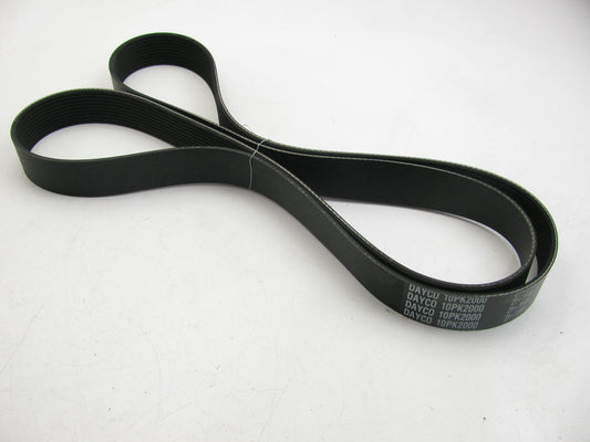 Dayco 10PK2000 Heavy Duty Fan Serpentine Belt - For 2018-22 Mack 12.8L K100789HD