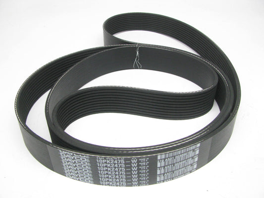 Dayco 10PK2475-W / 5100975 Serpentine Belt  For 08-12 International 9.3L-L6