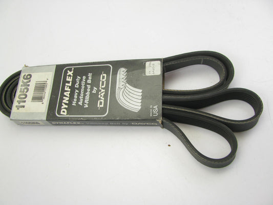 Dayco 1105K6 Serpentine Belt - 0.84'' X 111.00'' - 6 Ribs