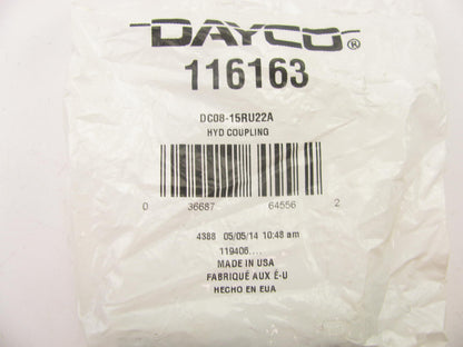 Dayco 116163 Hydraulic Crimp Fitting Female Swivel Metric 24/60 Cone 1/2'' Hose