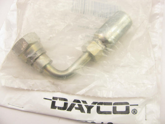 Dayco 116331 Hydraulic Fitting 90 Female Swivel Universal Metric 24/60 Cone 1/4''