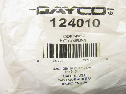 Dayco 124010 Hydraulic Quick Disconnect Coupler QDFF495-4 1/2'' NPTF
