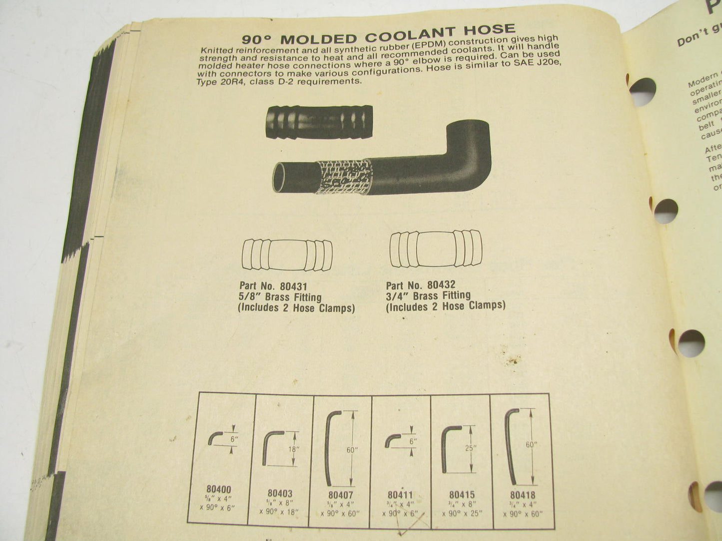 Dayco 124625 Belts And Hose Applications Catalog 1915-1972 - 193 Pages