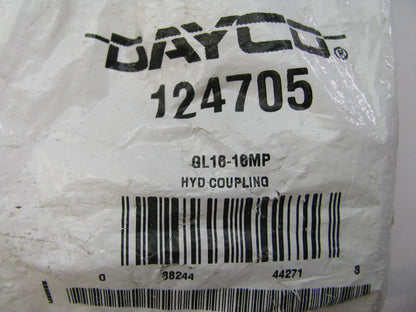 Dayco 124705 Hydraulic Fitting Coupler NPTF Male 7/8'' Hose ID 0.80'' Orifice