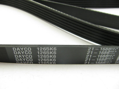 Dayco 5061265 / 1265K6 Serpentine Belt