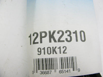Dayco 12PK2310 Serpentine Belt - 1.66'' X 91'' - 12 Ribs