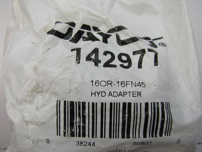 Dayco 142977 Hydraulic NPT 45 Adjustable Male ORB To NPSM Female Swivel