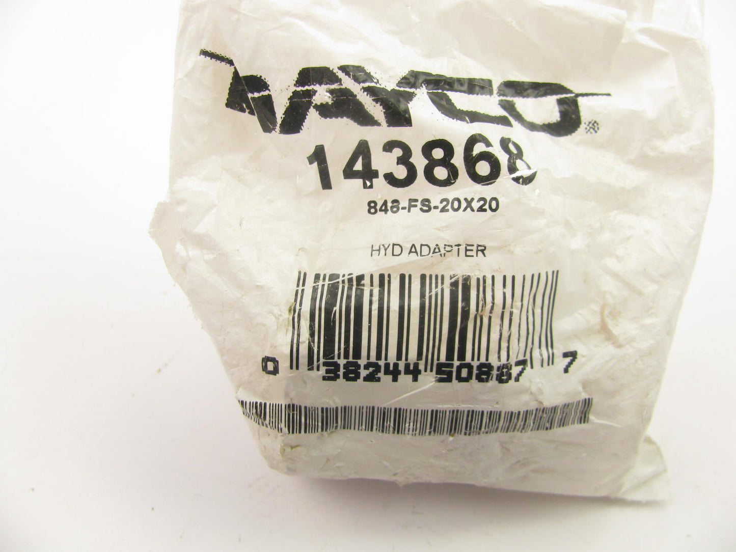 Dayco 143868 Hydraulic Fitting Male 37 Flare JIC To NPTF Female 20MJ-20FF