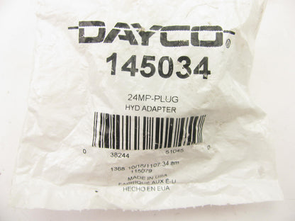 Dayco 145034 Hydraulic Fitting NPT NPTF Male Plug - 24MP-PLUG