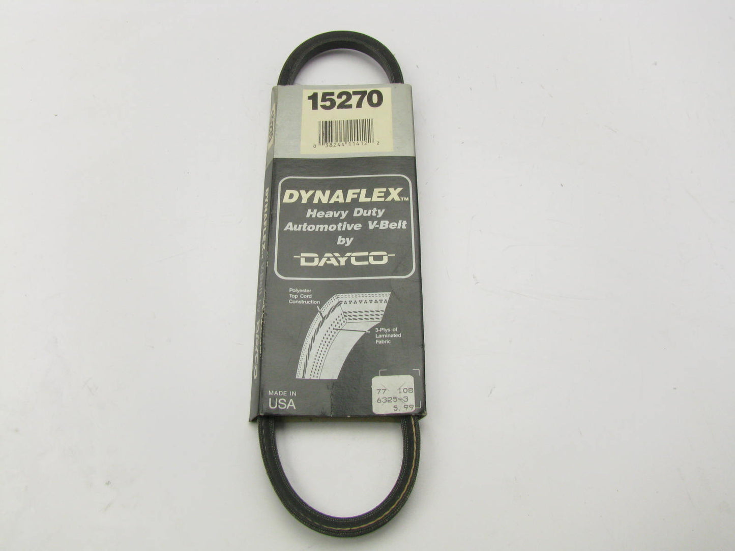 Dayco 15270 Top Cog Accessory Drive Belt - 0.44'' X 27.57''