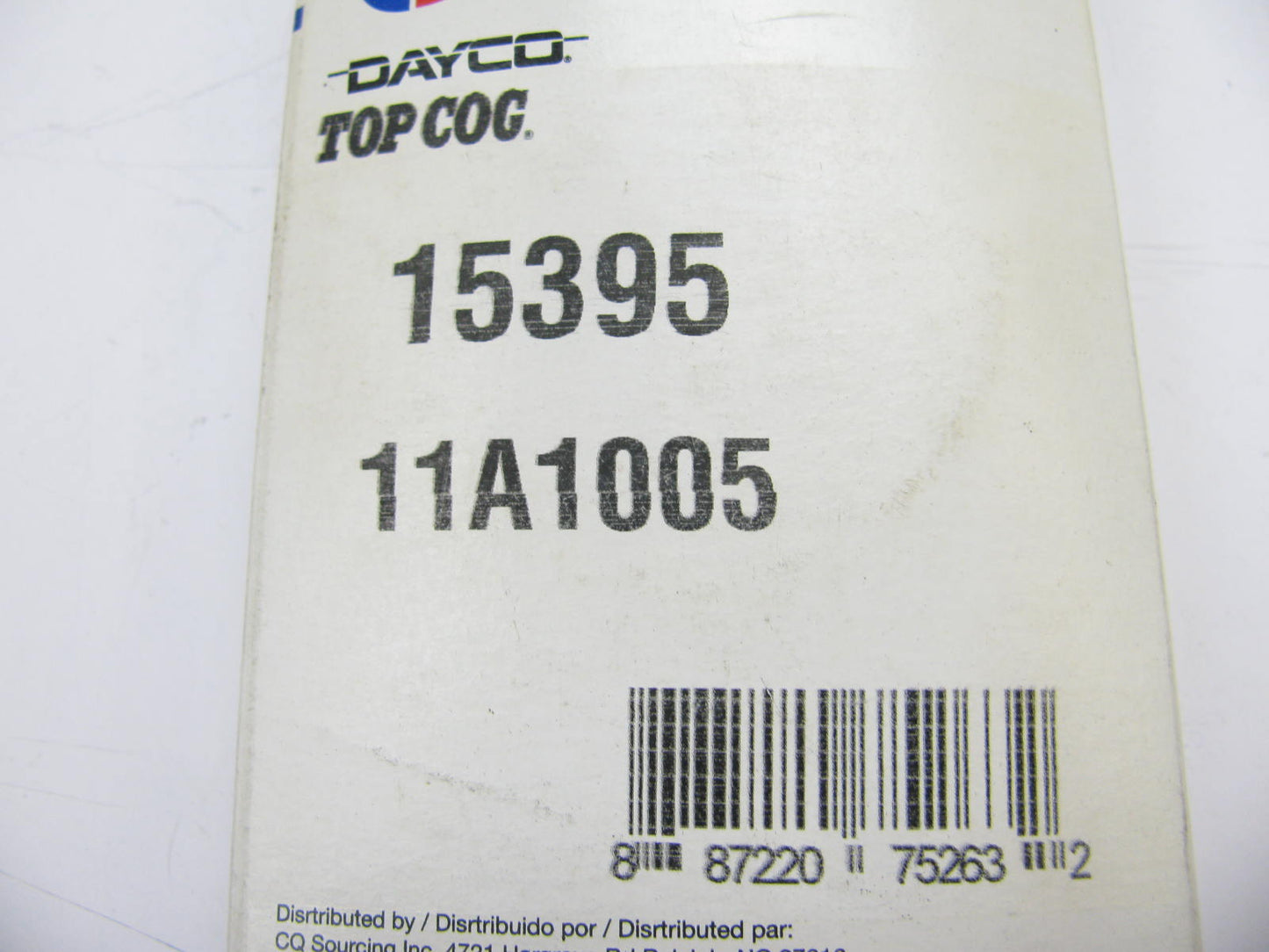 Dayco 15395 Accessory Drive Belt - 0.375'' X 40.125'' - 36 Degree