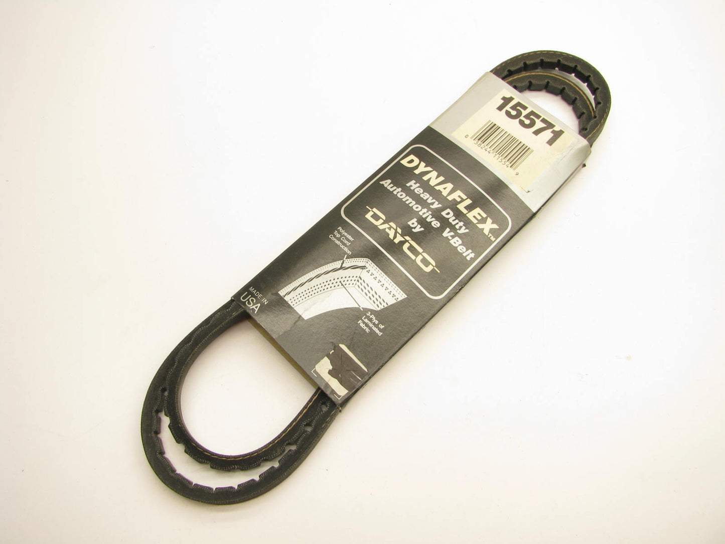 Dayco 15571 Accessory Drive Belt - 0.44'' X 57.75'' - 36 Degree