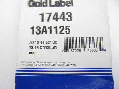 Dayco 17443  Accessory Drive Belt - 0.50'' X 44.25'' - 36 Degree
