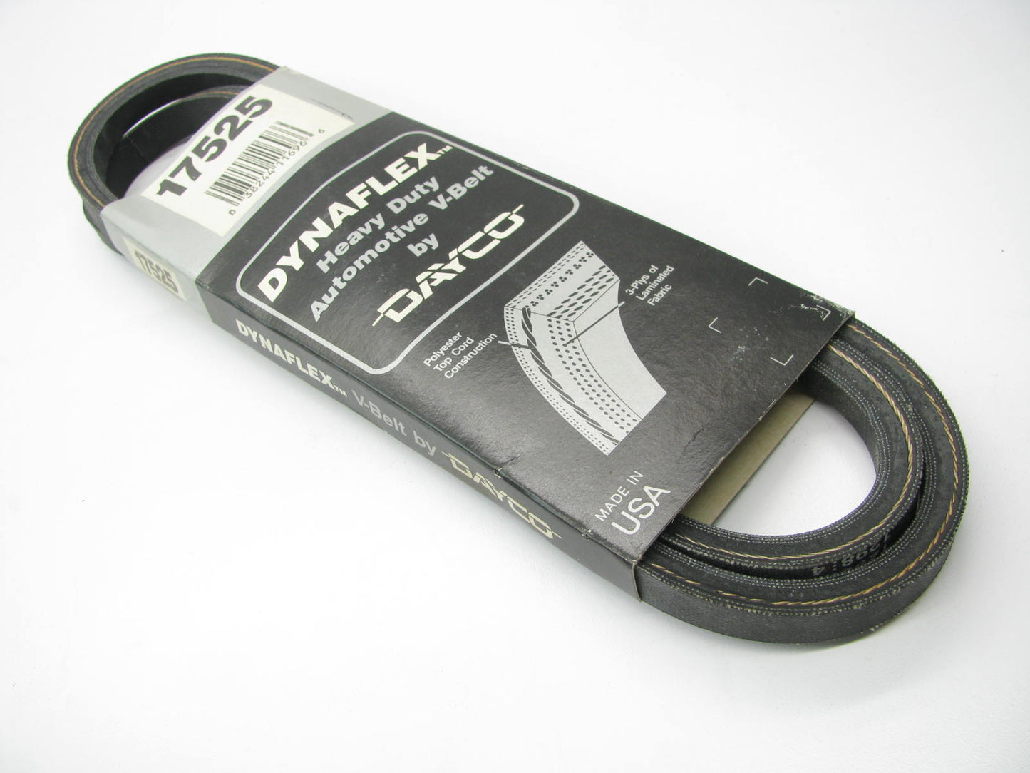 Dayco 17525 Accessory Drive Belt - 0.53'' X 52.50'' - 36 Degree