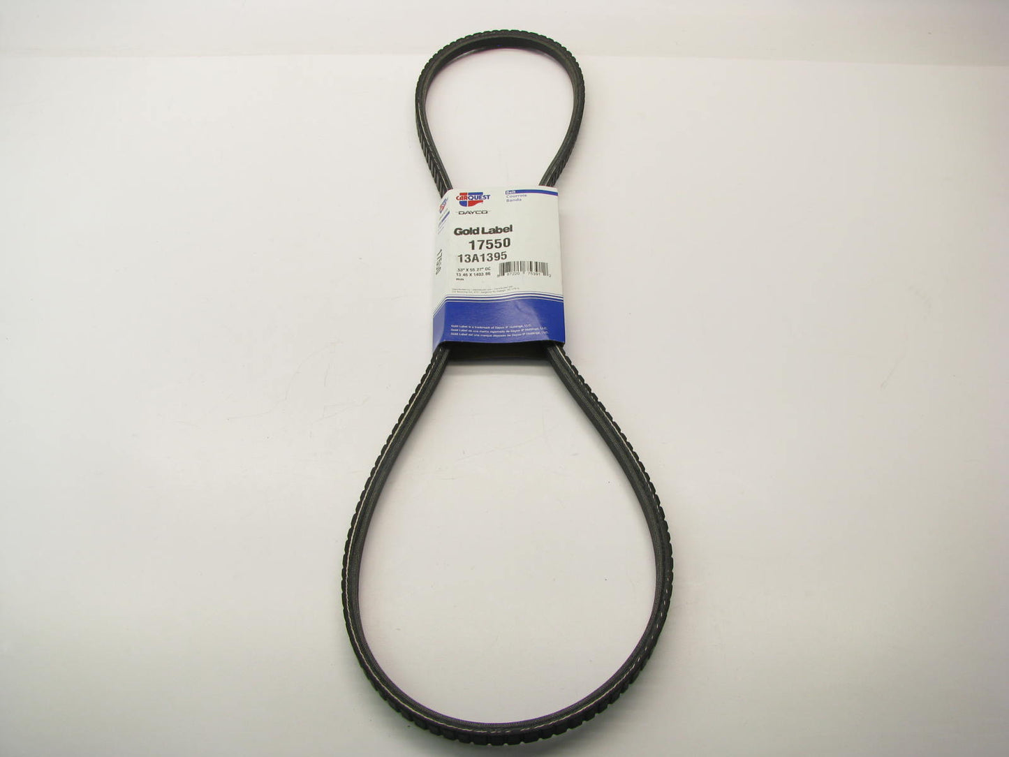 Dayco 17550 Accessory Drive Belt - 0.53'' X 55'' - 36 Degree