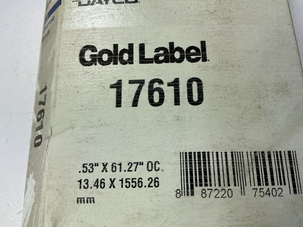 (2) Dayco 17610 Accessory Drive Belts