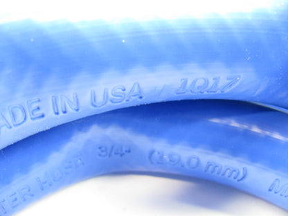 Dayco 1Q17-25 Blue Silicone HVAC Heater Hose - 3/4'' ID X 25' Long