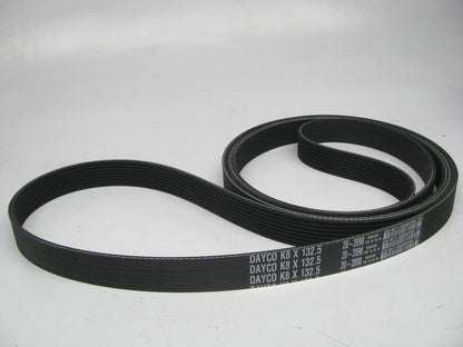 Dayco 20-2098 Serpentine Drive Belt K8X132.5,  8-rib 132.5 Inch