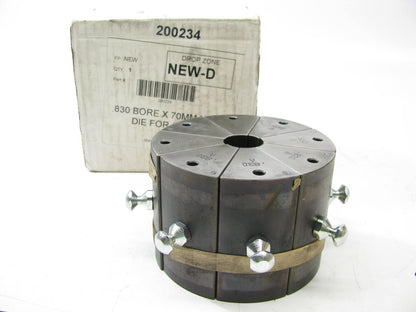 Dayco 200234 Hydraulic Crimper Long Die .830 X 70mm Use With CC4-50 99S-0830-70