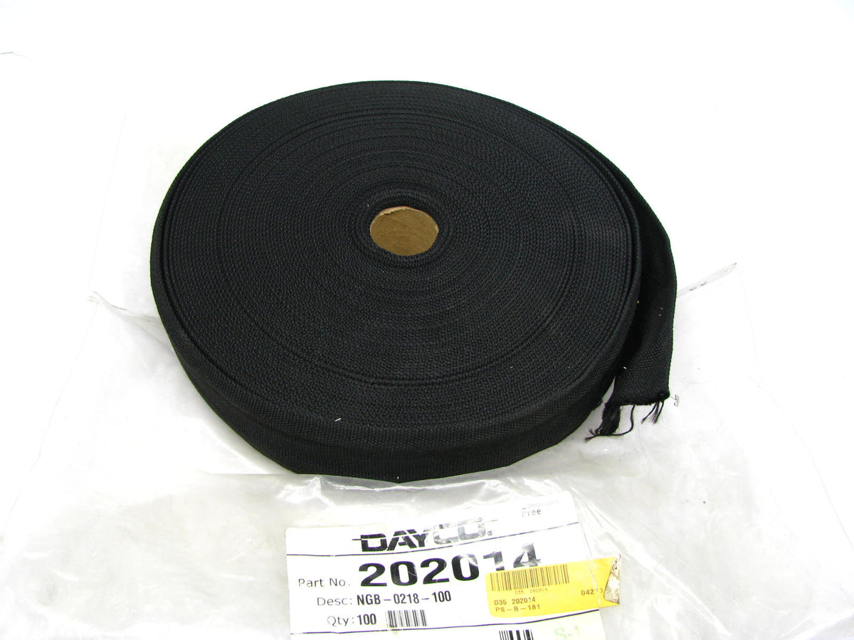 Dayco 202014  Hydraulic Hose Nylon Protective Guard Sleeve - 1.632'' ID 100 FT