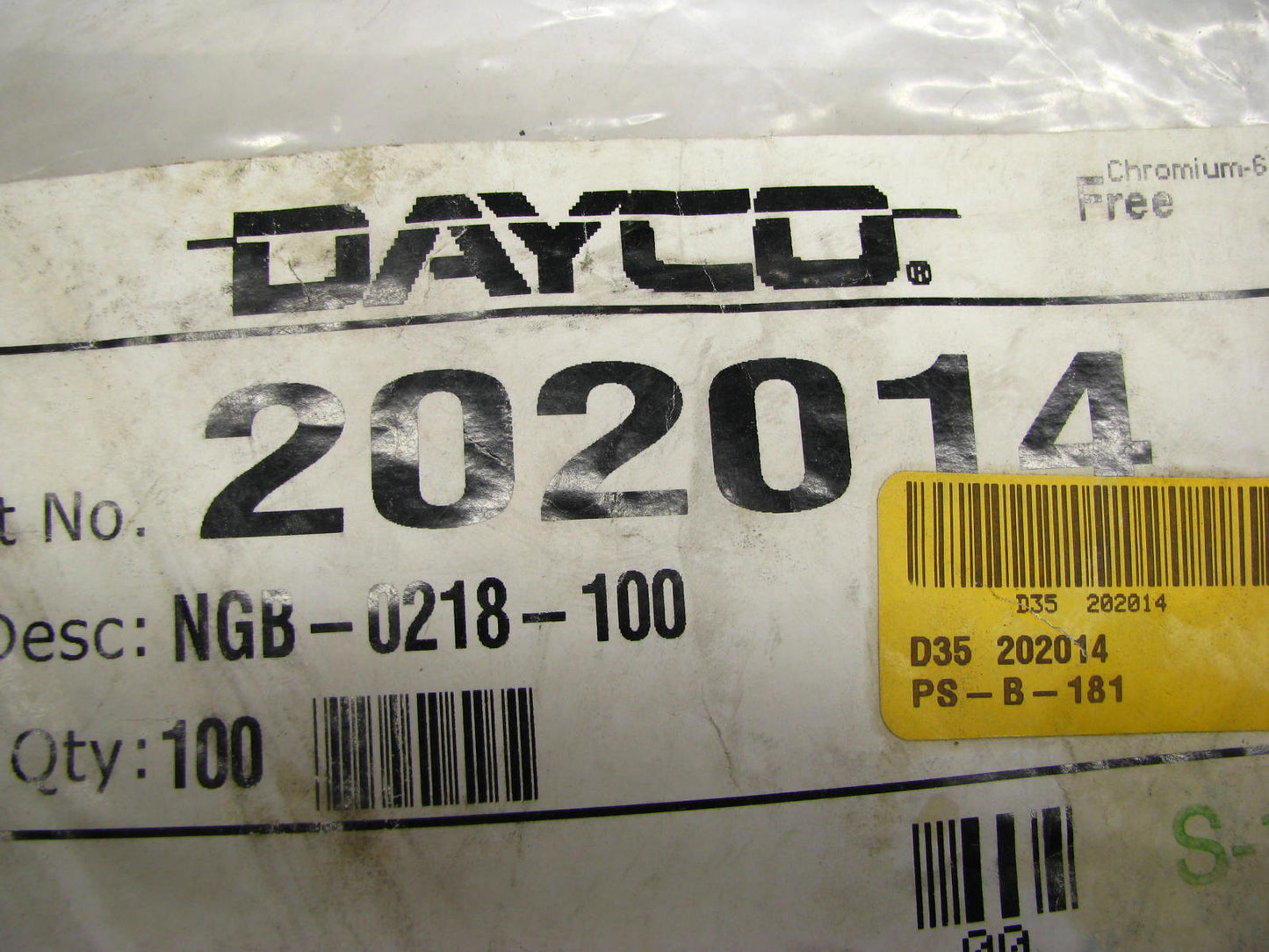 Dayco 202014 Nylon Protective Sleeving - 1.632'' ID 100 FT