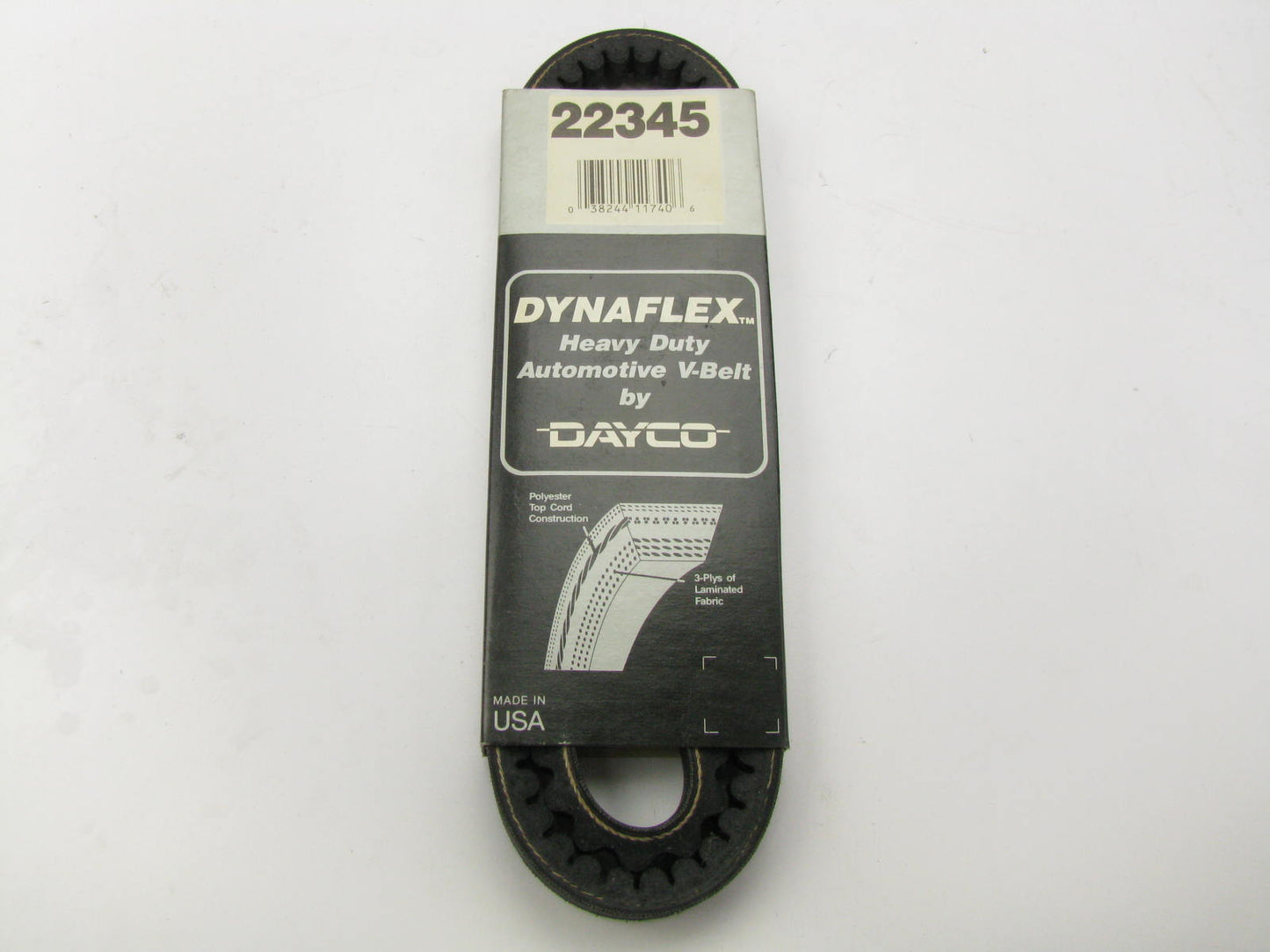 Dayco 22345 Accessory Drive Belt - 0.69'' X 34.5'' - 38 Degree