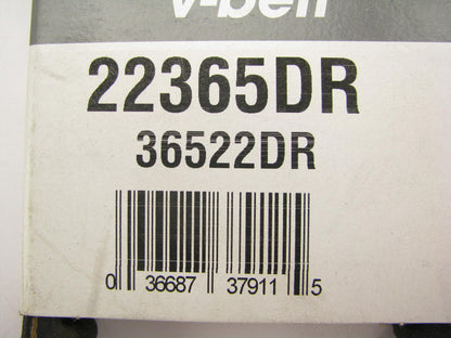 Dayco 22365DR Accessory Drive Belt - 0.69'' X 36.50'' - 38 Degree