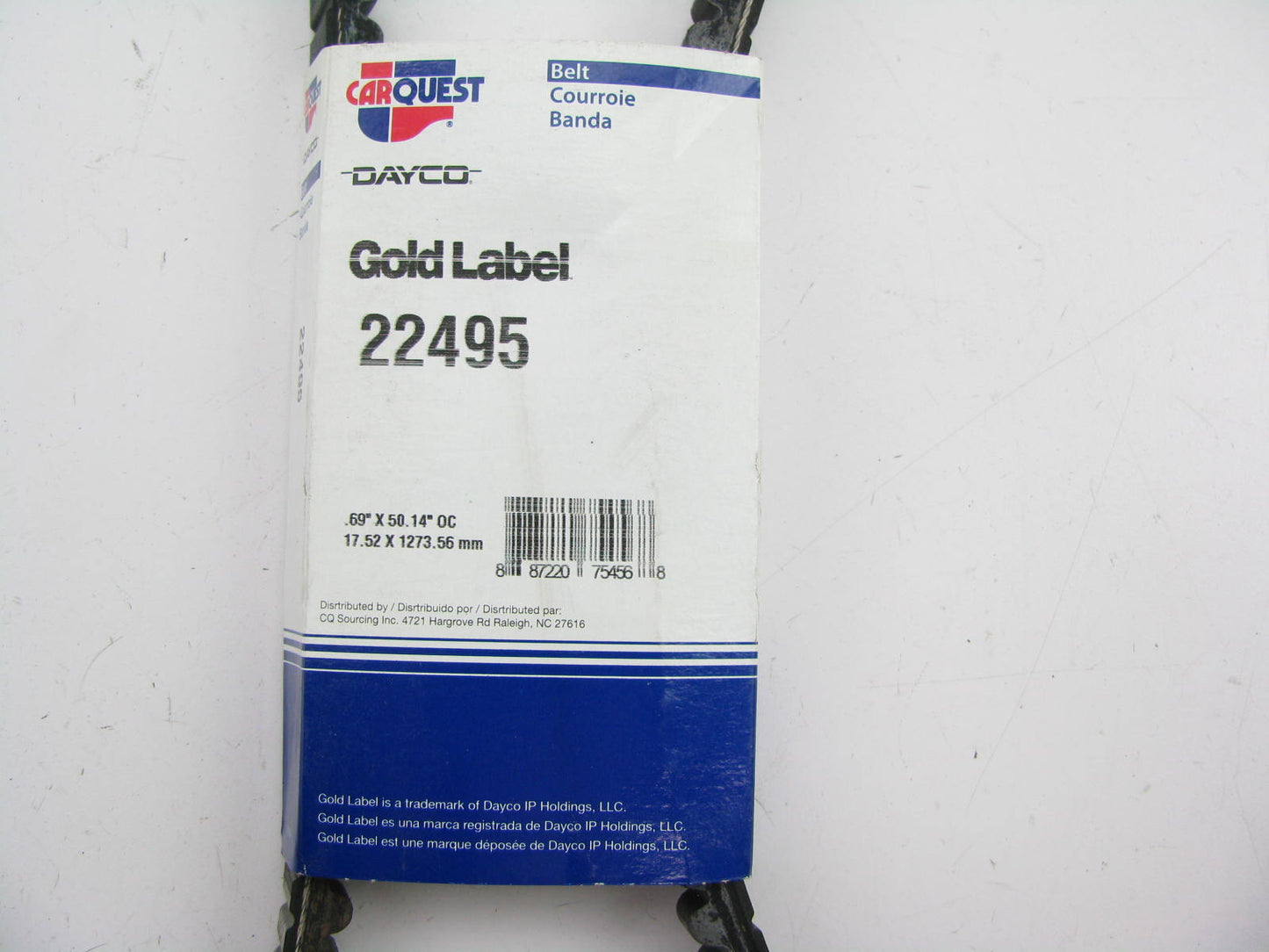 Dayco 22495 Accessory Drive Belt - 0.69'' X 49.50'' - 38 Degree
