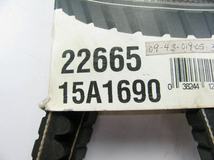 Dayco 22665 Cogged Accessory Drive Belt - 0.69'' X 66.50'' - 38 Degree