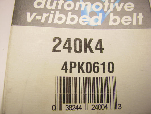 Dayco 240K4 Serpentine Belt - .56'' X 24.475'' - 4 Ribs