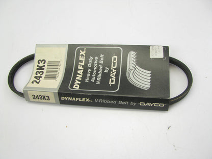 Dayco 243K3 Serpentine Belt - 0.42'' X 24.875'' - 3 Ribs