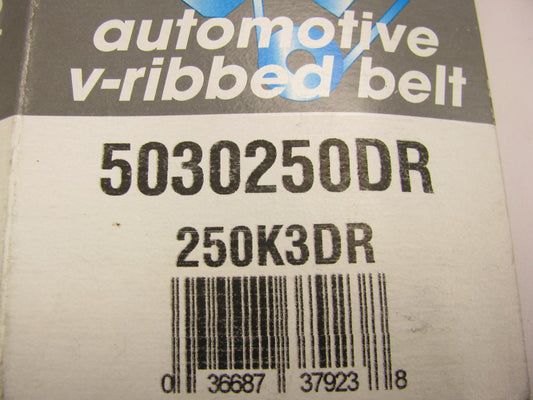 Dayco 250K3DR Serpentine Belt - .42'' X 25.731'' - 3 Ribs
