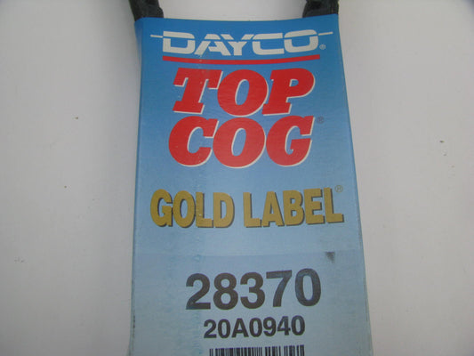 Dayco 28370 Accessory Drive Belt - 0.75'' X 37.375'' - 38 Degree
