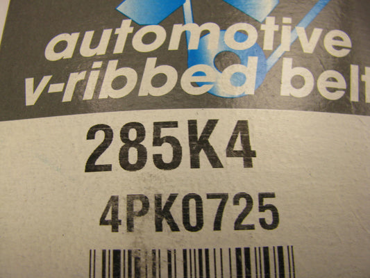 Dayco 285K4 Serpentine Belt - .56'' X 29.25'' - 4 Ribs