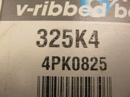 Dayco 325K4 Serpentine Belt .56'' X 33.209'' - 4 Ribs