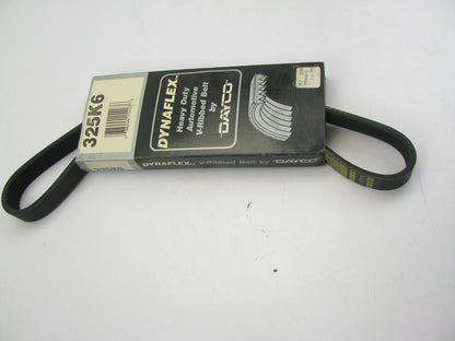 Dayco 325K6 Serpentine Belt - 0.84'' X 33.00'' - 6 Ribs
