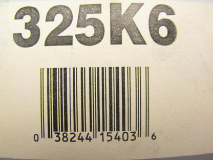 Dayco 325K6 Serpentine Belt - 0.84'' X 33.00'' - 6 Ribs