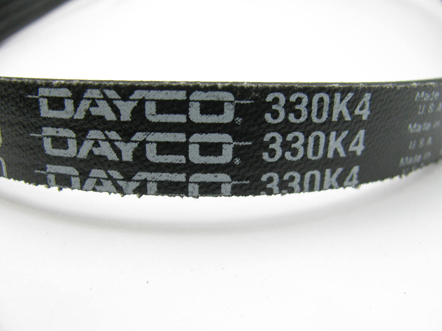 Dayco 330K4 Serpentine Belt - 0.56'' X 33.00'' - 4 Ribs