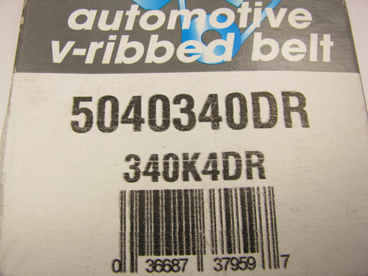 Dayco 340K4DR Serpentine Belt - .56'' X 34.625'' - 4 Ribs